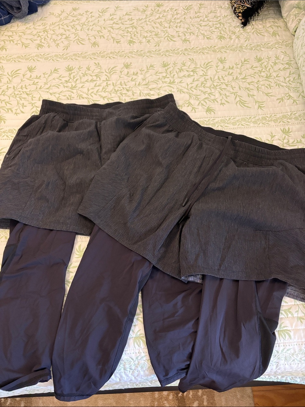 Lululemon active expert short tights XL/XXL 2 pairs